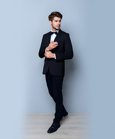 Classic Black Formal Tuxedo Image